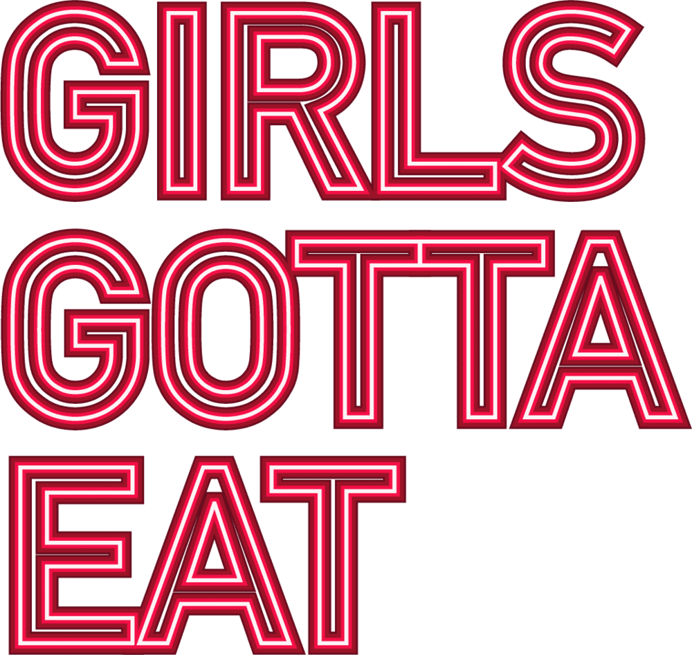 Girls Gotta Eat Podcast Logo.