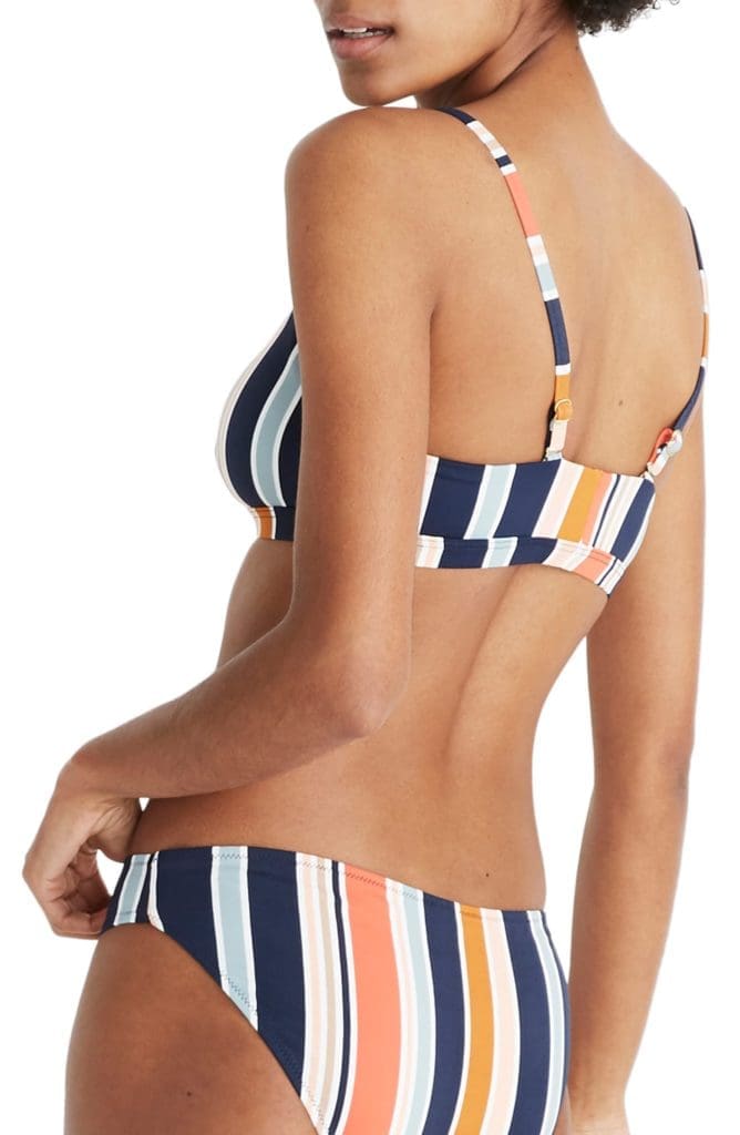 Madewell Second Wave Sport Bikini Top ($49.50) & Bottom ($45)