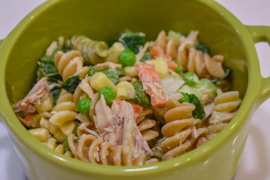 Colorful Pasta Salad by Christine Csencsitz | Cats & Coffee's Most Popular Easy Vegetarian Recipes