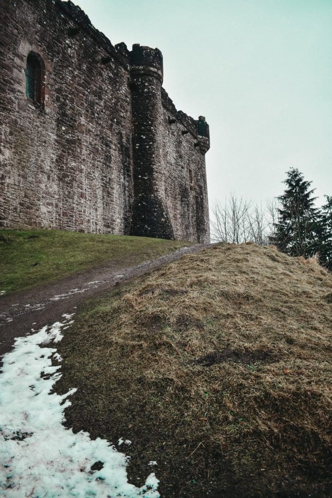 Doune Castle, photo by Christine Csencsitz (2018)