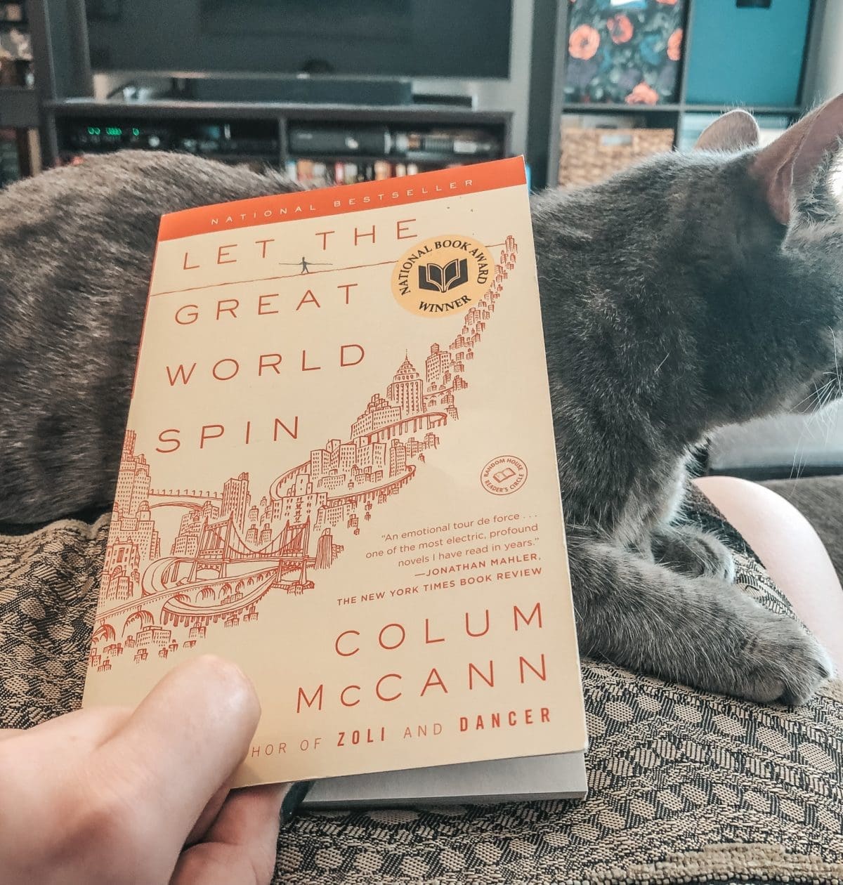 Let the Great World Spin by Colum MCCann, photo by Christine Csencsitz