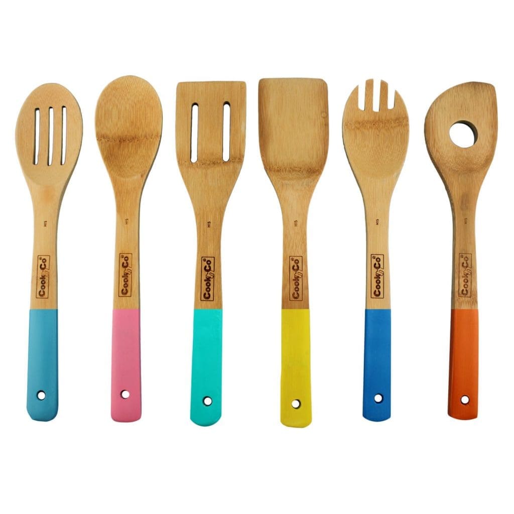 Berghoff Bamboo Cook 6pc Kitchen Spoon Set