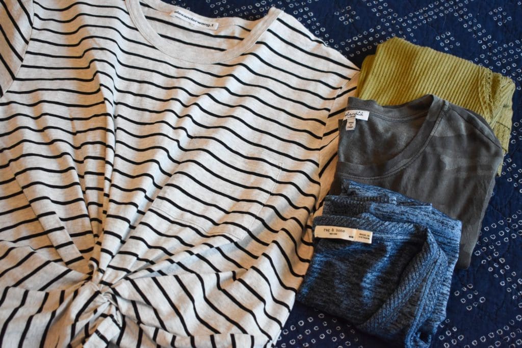 Over the last few weeks, I've picked up a few great tops to add to my wardrobe rotation. Check out my new favorites from Free People, Rag & Bone, Splendid, and ALEXANDERWANG.T here and read why I think you'll love them, too!