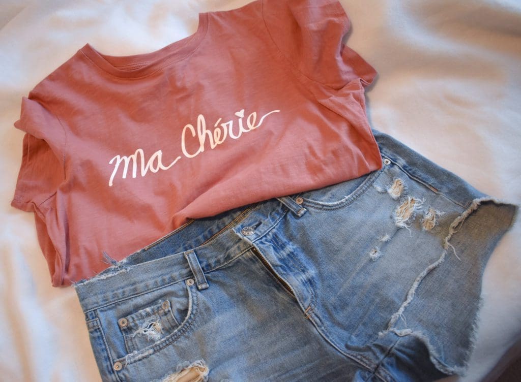 Styling the Cinq à Sept My Darling Graphic Tee, by Christine Csencsitz
