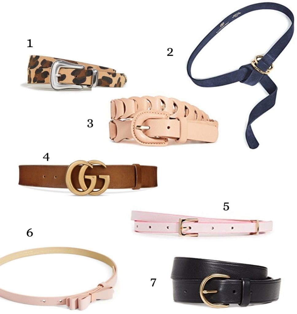 Easy Accessories: Belts for Jeans and Dresses - Cats & Coffee