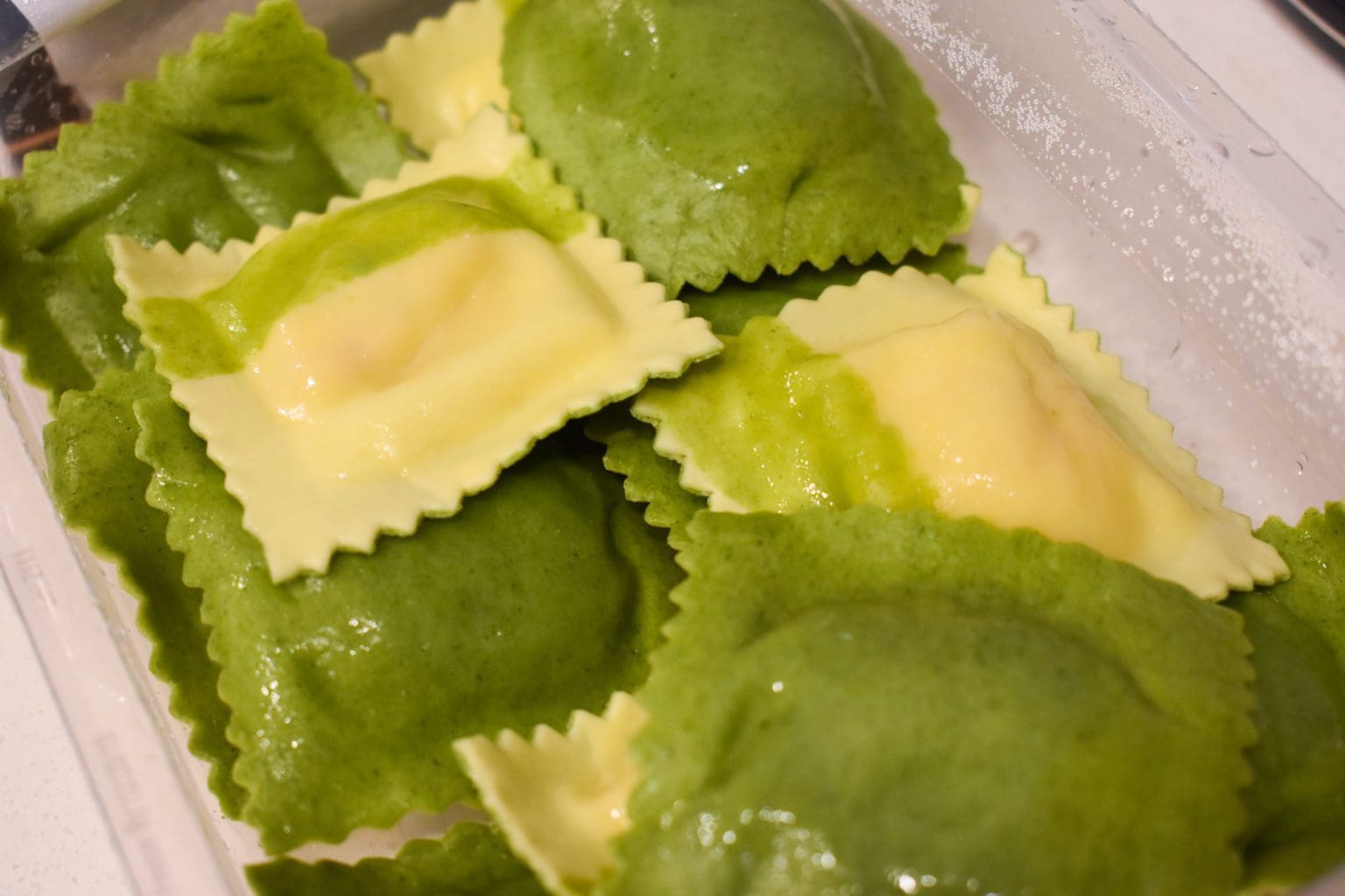 Trader Joe’s Brussels Sprout and Caramelized Onion Ravioli Cats & Coffee