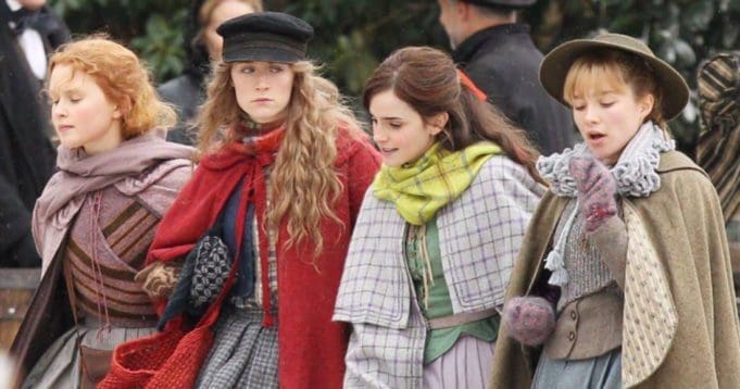 Greta Gerwig's Little Women adaptation is a robust retelling of the classic 1886 novel by Louisa May Alcott. The March sisters come alive under Gerwig's direction, and are given fresh faces with stars like Saoirse Ronan and Emma Watson. Read the full film review here! // Greta Gerwig’s Little Women -- 2019 film review -- starring Saoirse Ronan, Emma Watson, Florence Pugh, Eliza Scanlen, Laura Dern, and Timothee Chalamet -- Photos owned by Wilson Webb/Sony Pictures