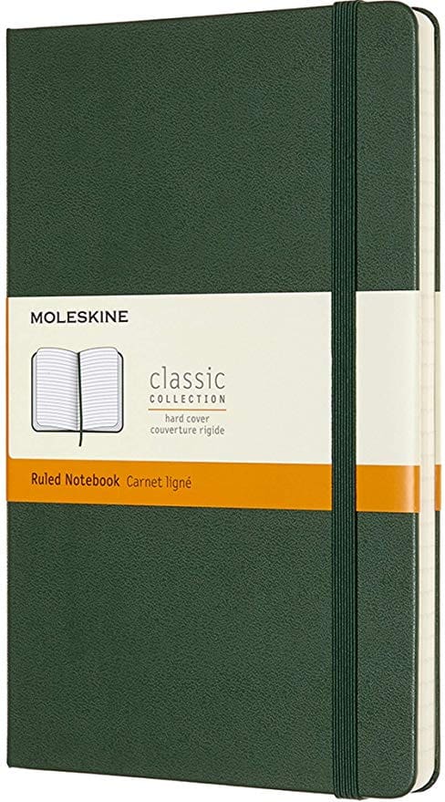 Moleskin Notebooks in Green