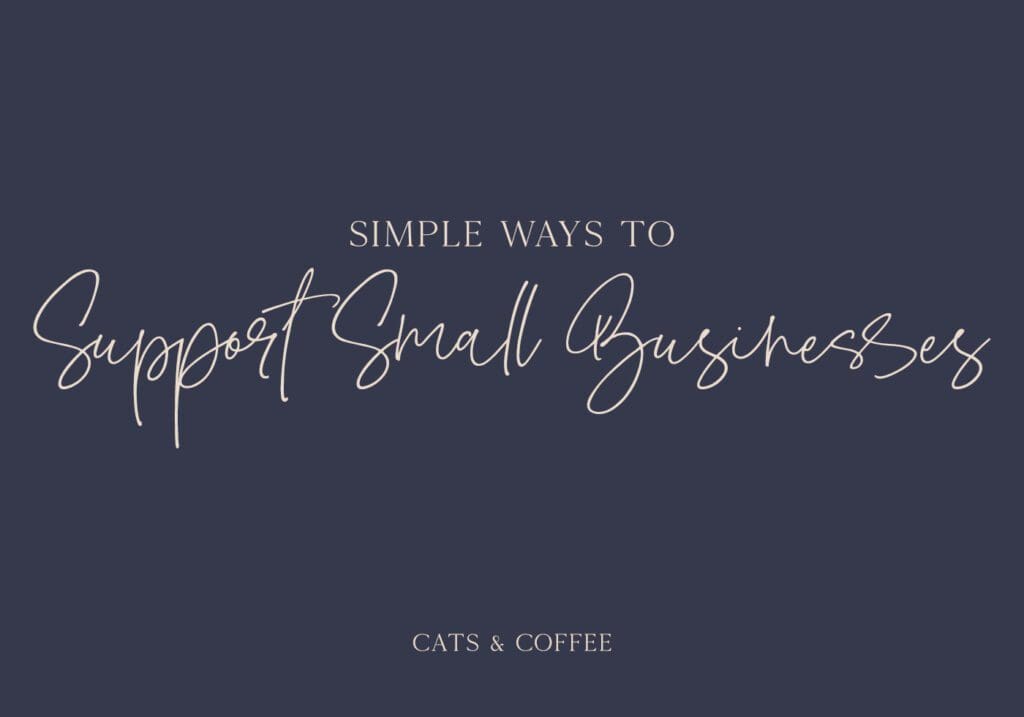 How to Support Small Businesses