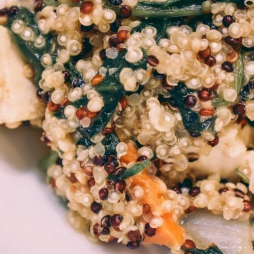 Quinoa and Tofu Vegetable Bowl