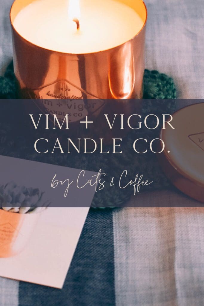 Earlier this month, Vim + Vigor Candle Co. gifted me a gorgeous candle to try. The brand struck me from the start with their simple and elegant packaging, and the scent of the candle was stunning. The more I learned about Vim + Vigor Candle Co., the more I appreciated the candle. Learn about the brand's commitment to sustainability and explore the beautiful scents here!