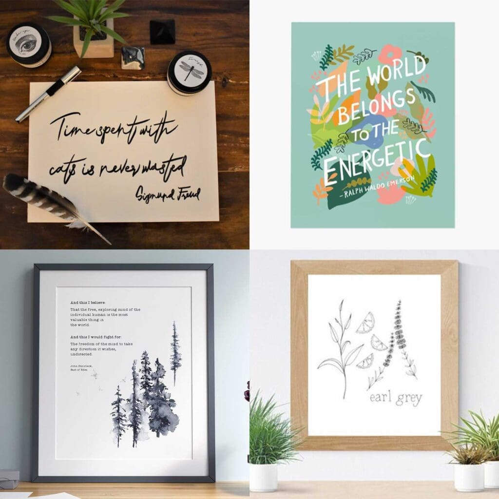 Wall Art Decor: Affordable, Printable, & Unique Options