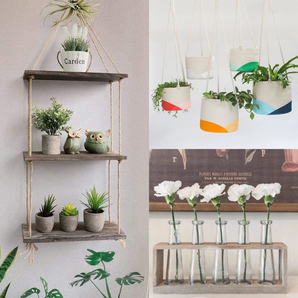 Cottagecore Home Decor Inspiration - Plants and planters