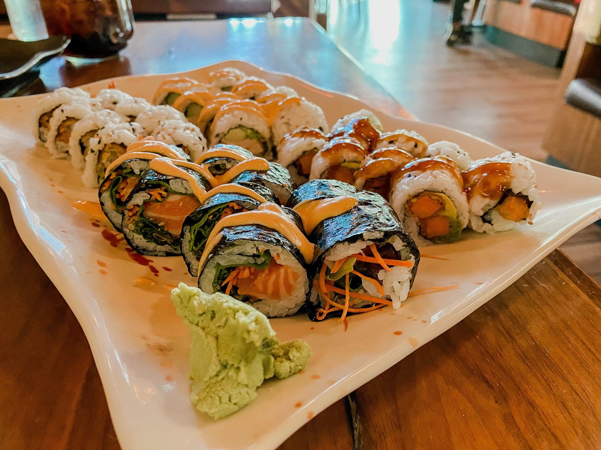 Sushi from Thai Prime Tampa