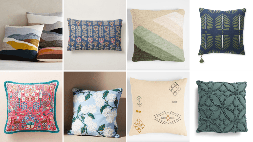 Decorative Pillow Guide: Boho Throw Pillows