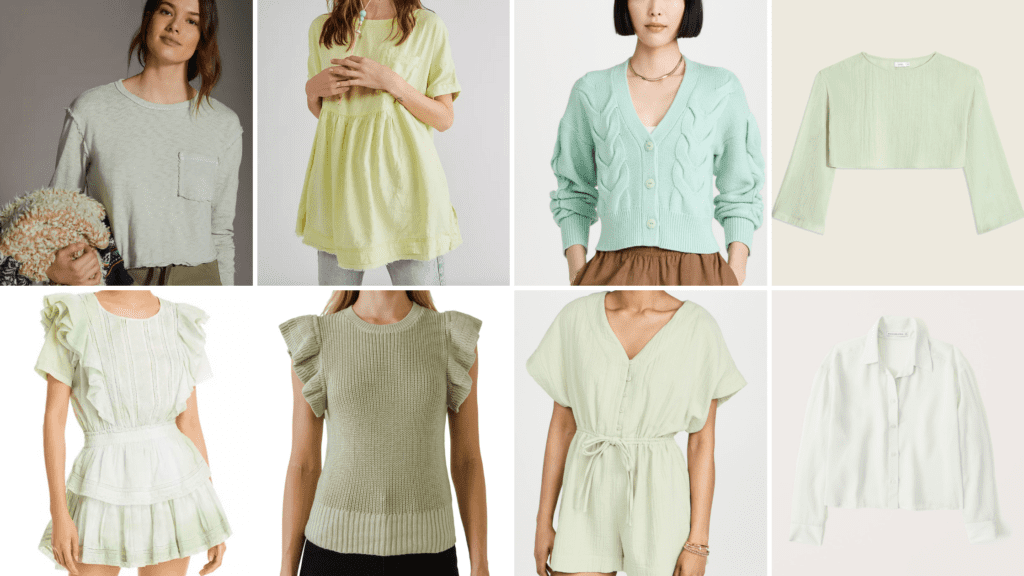 Light Green Aesthetic Outfit Inspiration