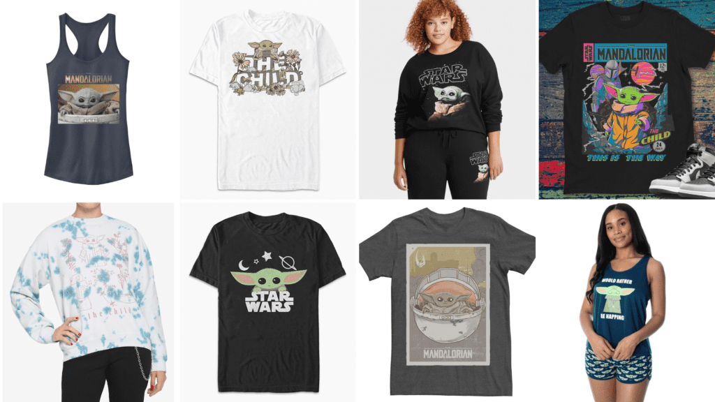Baby Yoda Shirts For Adults