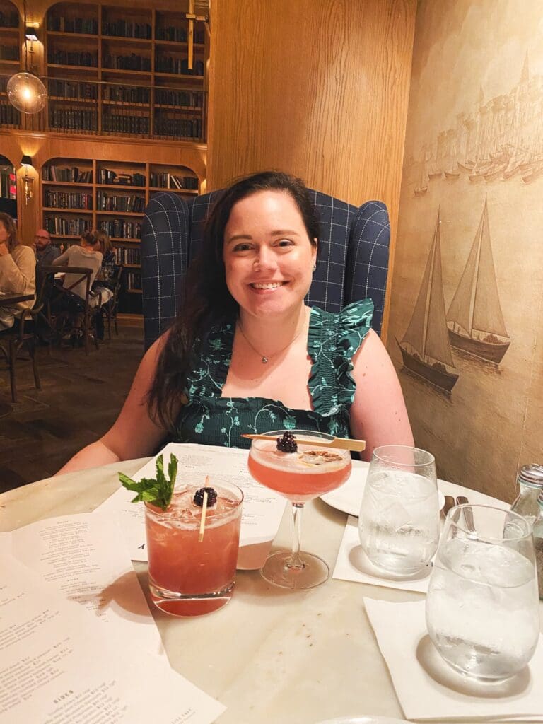Christine Csencsitz at The Library Restaurant in St. Pete: An Oxford Commons Restaurant