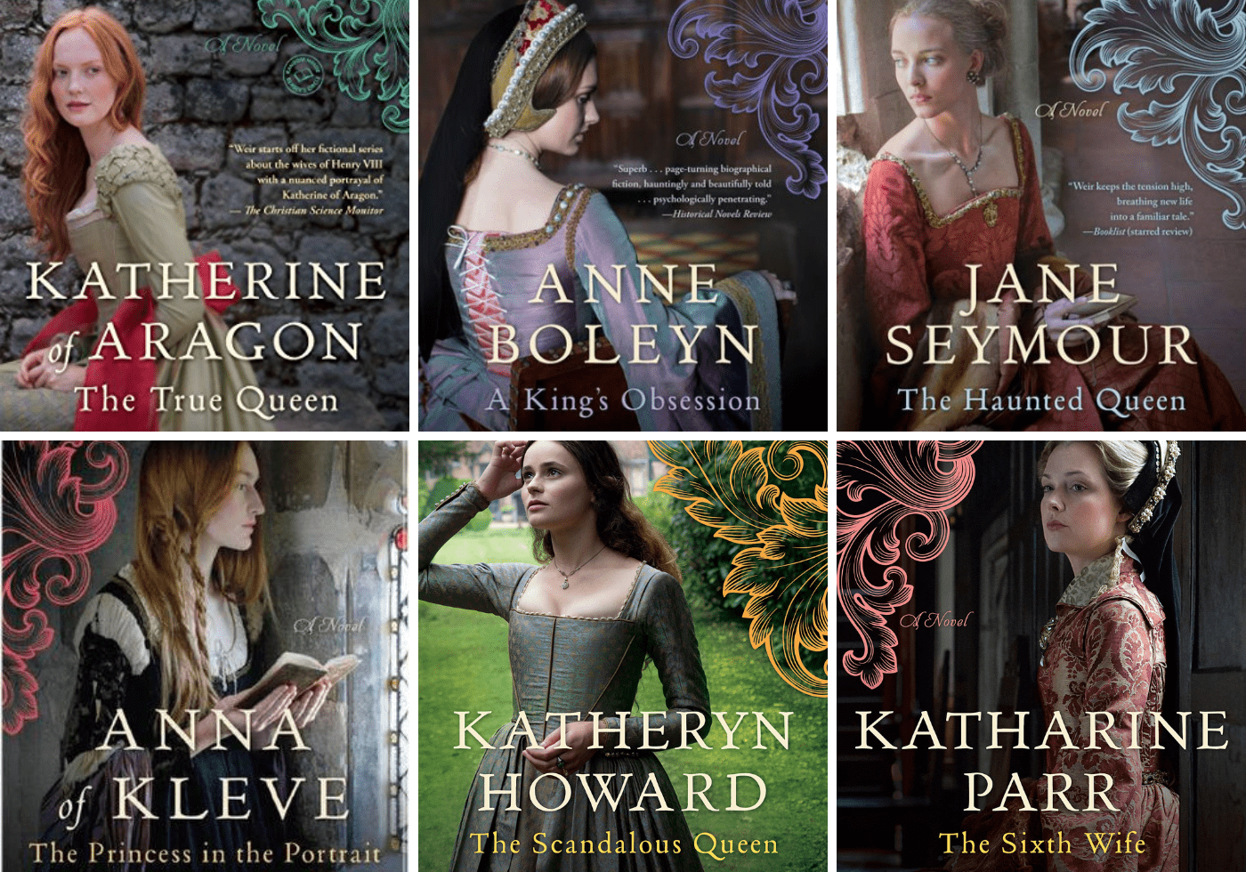 Six Tudor Queens by Alison Weir - Historical Fiction About Renaissance England