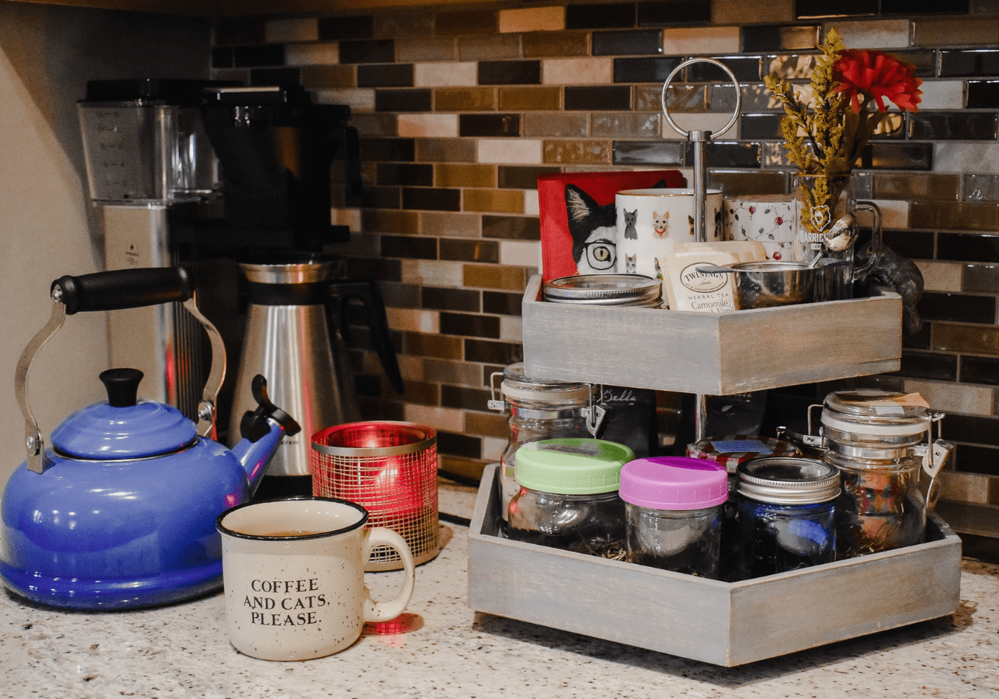 Making a Tea Station with Gourmet Basics by Mikasa