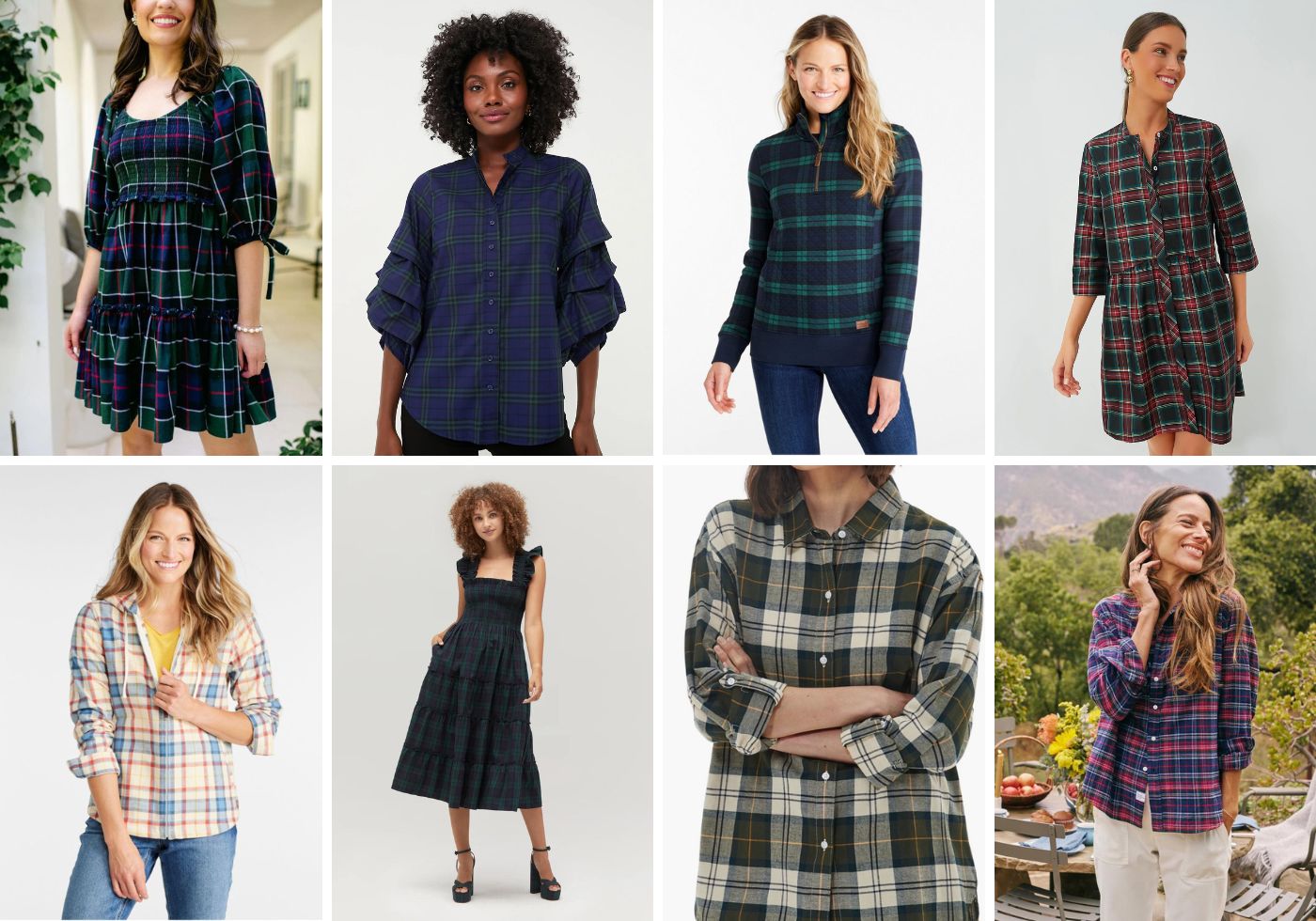 Women's Tartan Plaid Style Finds - Plaid Styles for Her