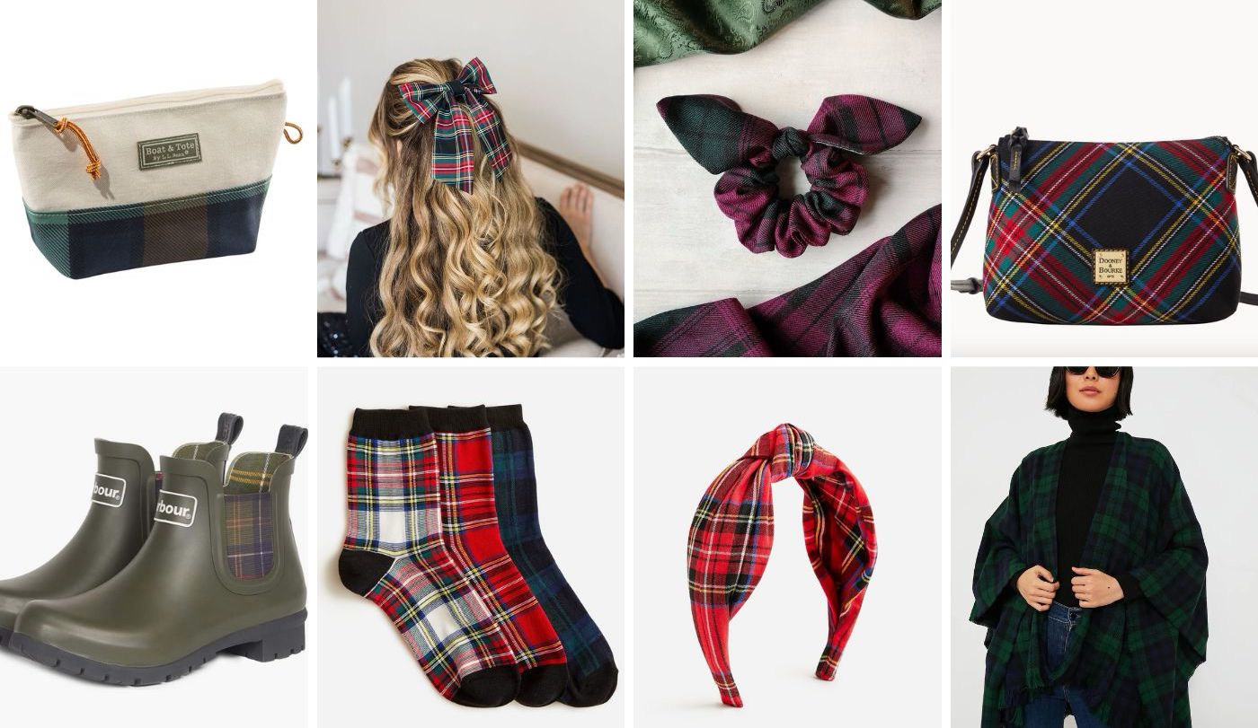 Women's Tartan Plaid Style Finds - Plaid Styles for Her