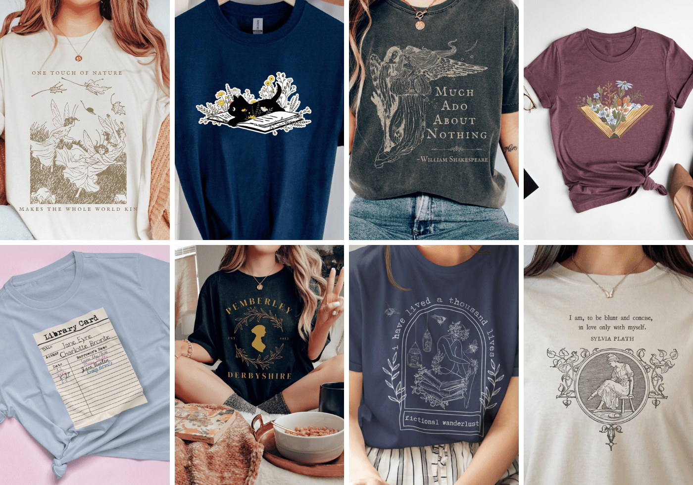 Book Lovers Graphic T-Shirts