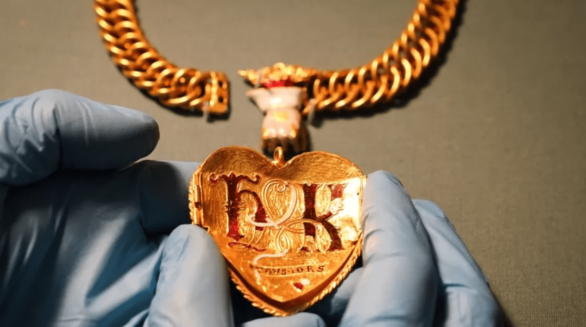 Tudor pendant linked to Henry VIII among new finds