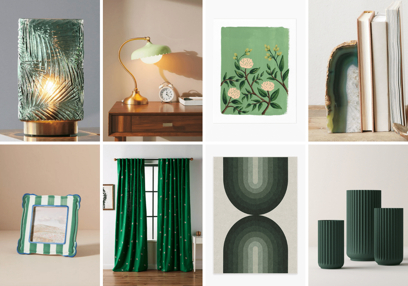 Green home decorations