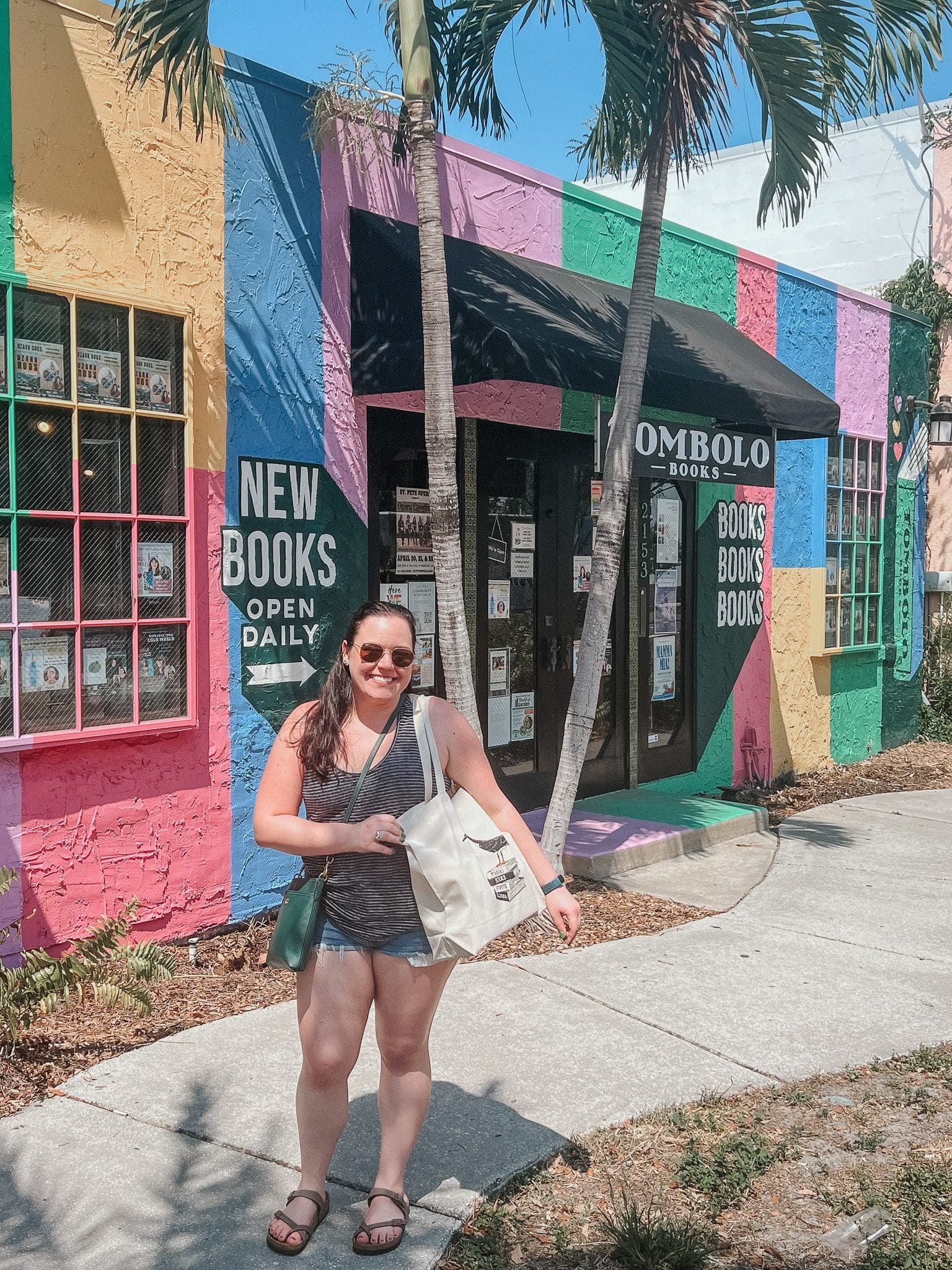 Post-book shopping in St. Pete