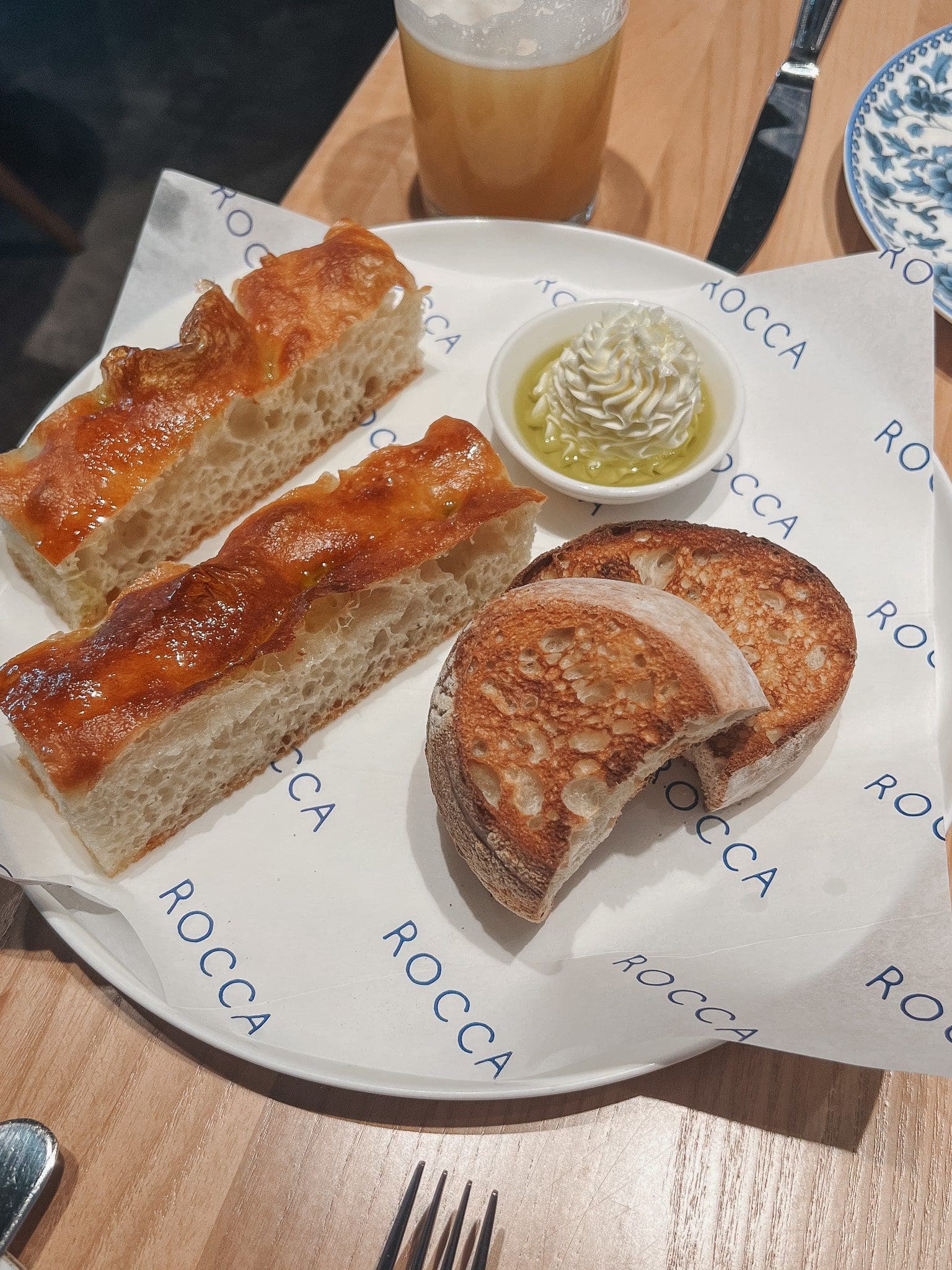 Bread appetizer from Rocca