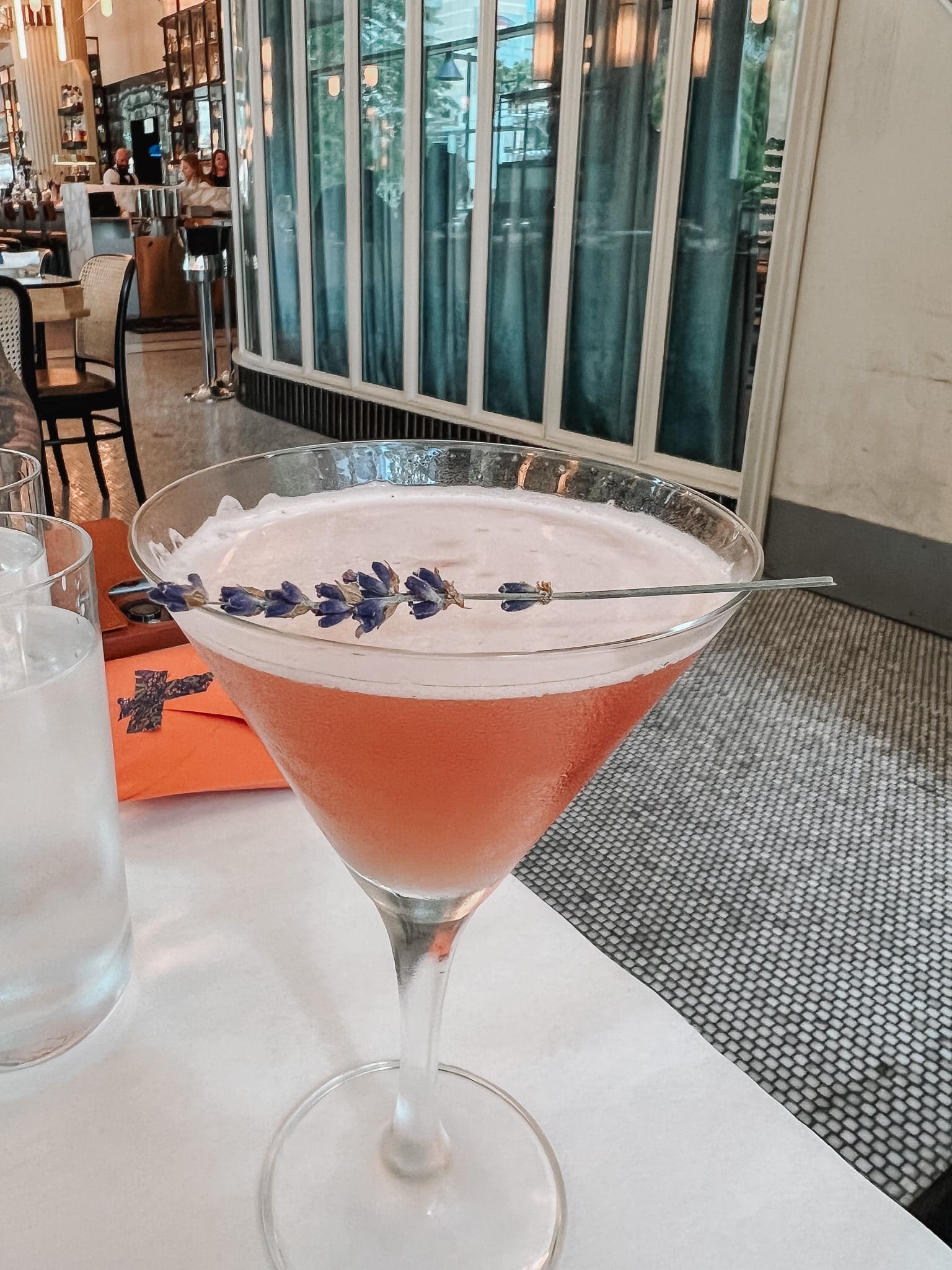 Lavender French Martini from Boulon