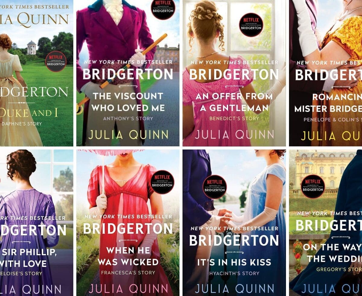 The Bridgerton Book Series by Julia Quinn
