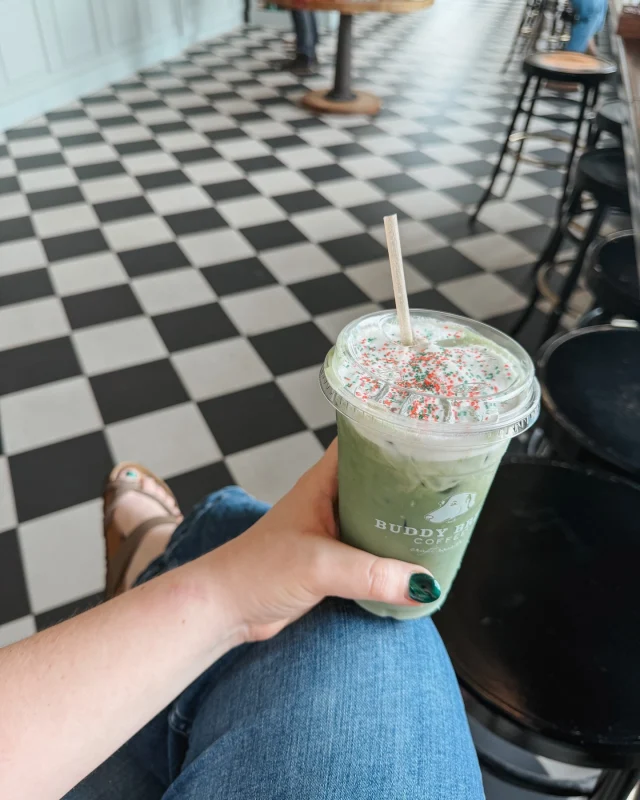 A few festive treats lately 🎄✨ from @buddybrewcoffee, @willalovestampa, and @casaazultpa ☕️✨🍾